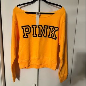 ** BRAND NEW ** PINK crop sweatshirt.